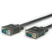 Value VGA — VGA (10 m), Câble vidéo, Noir