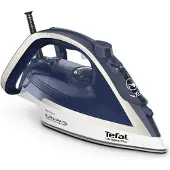 Tefal Fer à repasser vapeur Ultimate Pure FV6812E0 2800 W Bleu Argent