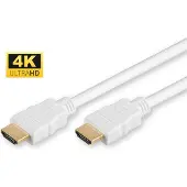 Microconnect - Câble HDMI - HDMI mâle pour HDMI mâle - 50 cm - blanc