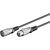 Microconnect Câble de connexion XLR 10 mètres (10 m, Câbles XLR)