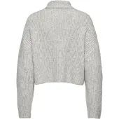 ONLY Pull-over 'Melanie' gris clair / gris chiné
