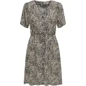 ONLY Robe 'ONLEvida' beige / marron / noir