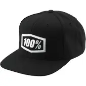 100% Icon Snapback Cap Taille