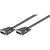 Microconnect MONCCS1 câble DVI 1 m DVI-D Noir