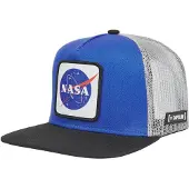 Capslab Hommes, Casquette, Space Mission NASA Snapback Cap CL-NASA-1-US1 Bleu Taille unique, Noir, Gris, Argent, Bleu, (Taille unique)