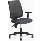 Nowy Styl Chaise de bureau ergonomique Taktik Tissu Gris (46 - 59.50 cm)