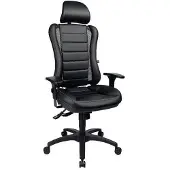 Topstar Siège de bureau ergonomique Head Point Noir (42 - 53 cm)