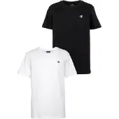 Champion T-Shirt rouge feu / noir / blanc