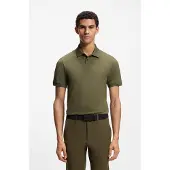 BOSS Paul 10255848 Green Short Sleeve Polo Vert L Homme