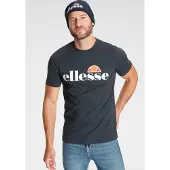 Ellesse T-Shirt 'Prado' bleu marine / orange / rouge / blanc