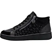 Remonte Baskets Montante en cuir Goatsuede