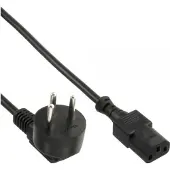 InLine 4043718101023 Noir 1,8 m SI 32 IEC C13