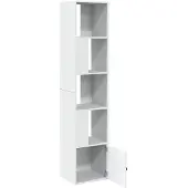 vidaXL Bibliothèque blanc 40x36x189 cm bois d'ingénierie