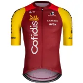 Etxeondo Training Cofidis Short Sleeve Jersey Blanc L Homme