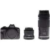 Canon Eos R100 Bk + Rf-s18-45 Rf75-300mm