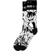 American Socks Chaussettes Crew Evil Cat