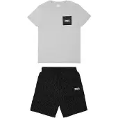 Lonsdale Survêtement 'Buston' gris chiné / noir