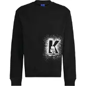 Karl lagerfeld JEANS Sweat-shirt noir / blanc