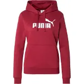 Puma Essential Nº1 Logo Hoodie Rouge M Femme