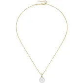 Giorgio Martello Milano Chaîne or / transparent / blanc perle