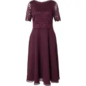 Vera Mont Robe de cocktail aubergine