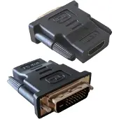 Techly HDMI Buchse auf DVI-D 24+1 dual link Stecker