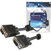MediaRange MRCS106, VGA/VGA, M/M (5 m), Câble vidéo, Noir