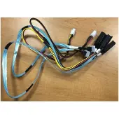 Super Micro Computer B.v. Câble CBL-SAST-0675 2x MiniSAS vers 4x SAS 2 65cm (65 cm, Mini-SAS, SAS)