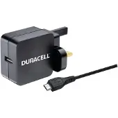 2-Power Chargeur mural 2.4A & 1M Micro USB Cable (1 portion), Chargeur USB, Noir
