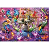Master Pieces Puzzle Fantasy in Flight 2000 pièces Le plaisir des puzzles