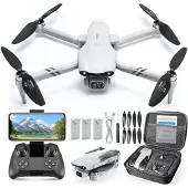 Extralink Smart Life F10 Dron + 3 akumulatory (15 min), Drone, Gris