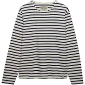 Superdry Merchant Stripe Long Sleeve T-shirt Blanc L Homme
