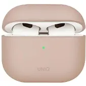 Uniq Étui en silicone Lino pour AirPods 4 - rose