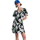 Roxy Fresh Breeze Short Sleeve Short Dress Noir XS Femme