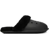 Crocs Chaussons Classic Fuzz Scuff hommes - Noir - 45 / 46