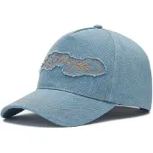 Ed Hardy Casquette Trucker Diamante Gothic - Bleu, Bleu