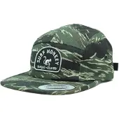 Surf Monkey Casquette de sport vert / noir / blanc