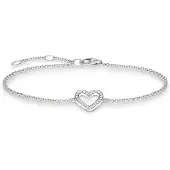 Thomas Sabo Bracelet 'Armband Symbol der Liebe' blanc