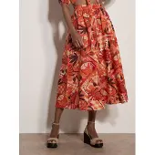 Apricot Jupe ' ' rouge