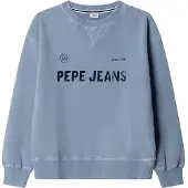 Pepe Jeans Ben Sweatshirt Bleu 16 Years Garçon