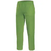 VELILLA Pantalon personnel médical Vert Citron XS