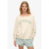 Superdry Sweat-shirt beige / vert pastel