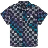 Quiksilver Apero Classic Short Sleeve Shirt Bleu 6 Years Garçon