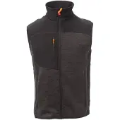 Payper Hommes, Gilet, Tour Gilet, Gris, Orange, Noir, (XXL)