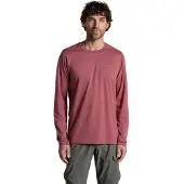 Craghoppers Nosilife Abel Long Sleeve T-shirt Rose S Homme