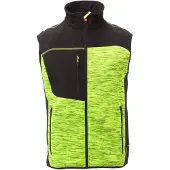 Payper Hommes, Gilet, Tour Gilet, Jaune, Multicolore, Noir, (M)