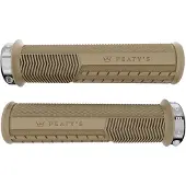 Peaty's Monarch Pro Grip Knurl Thick Grips Beige 130 mm