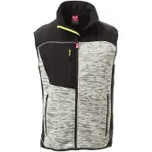 Payper Hommes, Gilet, Tour Gilet, Noir, Jaune, Gris, (XL)