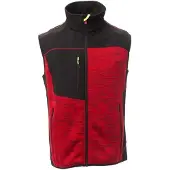 Payper Hommes, Gilet, Tour Gilet, Noir, Jaune, Rouge, (M)