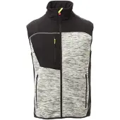Payper Hommes, Gilet, Tour Gilet, Gris, Noir, Jaune, (M)